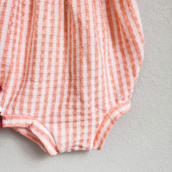 Arrows + Rubies | Peaches & Cream Shortie Stella Romper - Picture 9 of 10